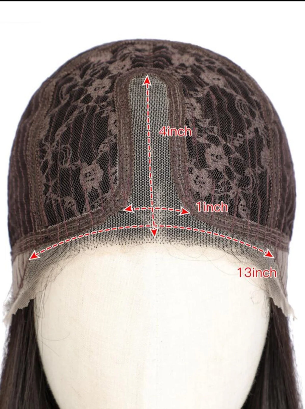 Sofia Glue less Wig(Human blend)