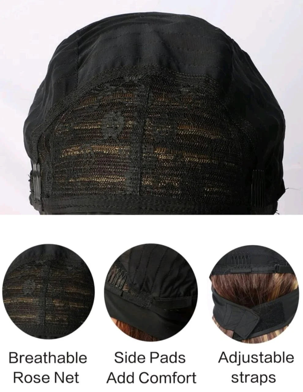 Ombré honey brown headband 30 Inches wig