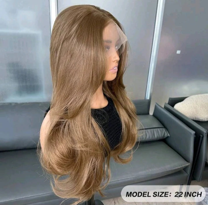 Brown Lace Front 22 inches Wig