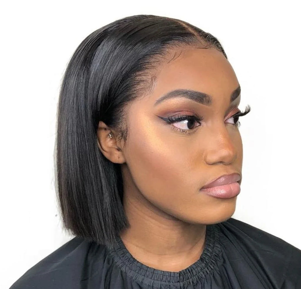 Brazilian Full Frontal 8 inch Short Bob Wig
