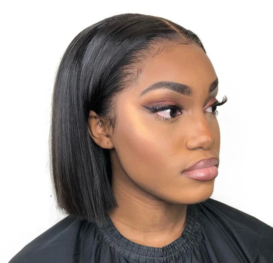 Brazilian Full Frontal 8 inch Short Bob Wig