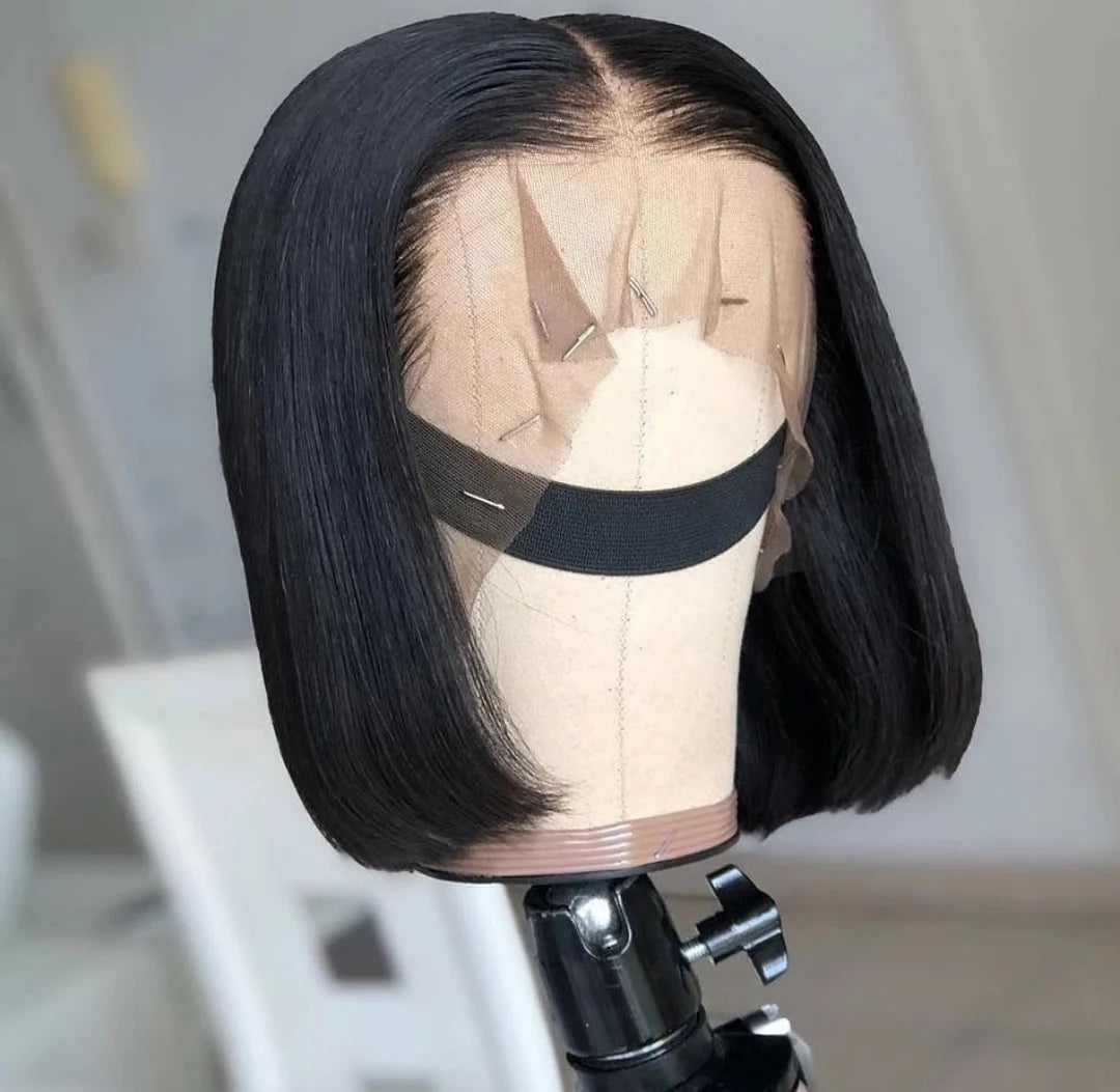 Brazilian Full Frontal 8 inch Short Bob Wig